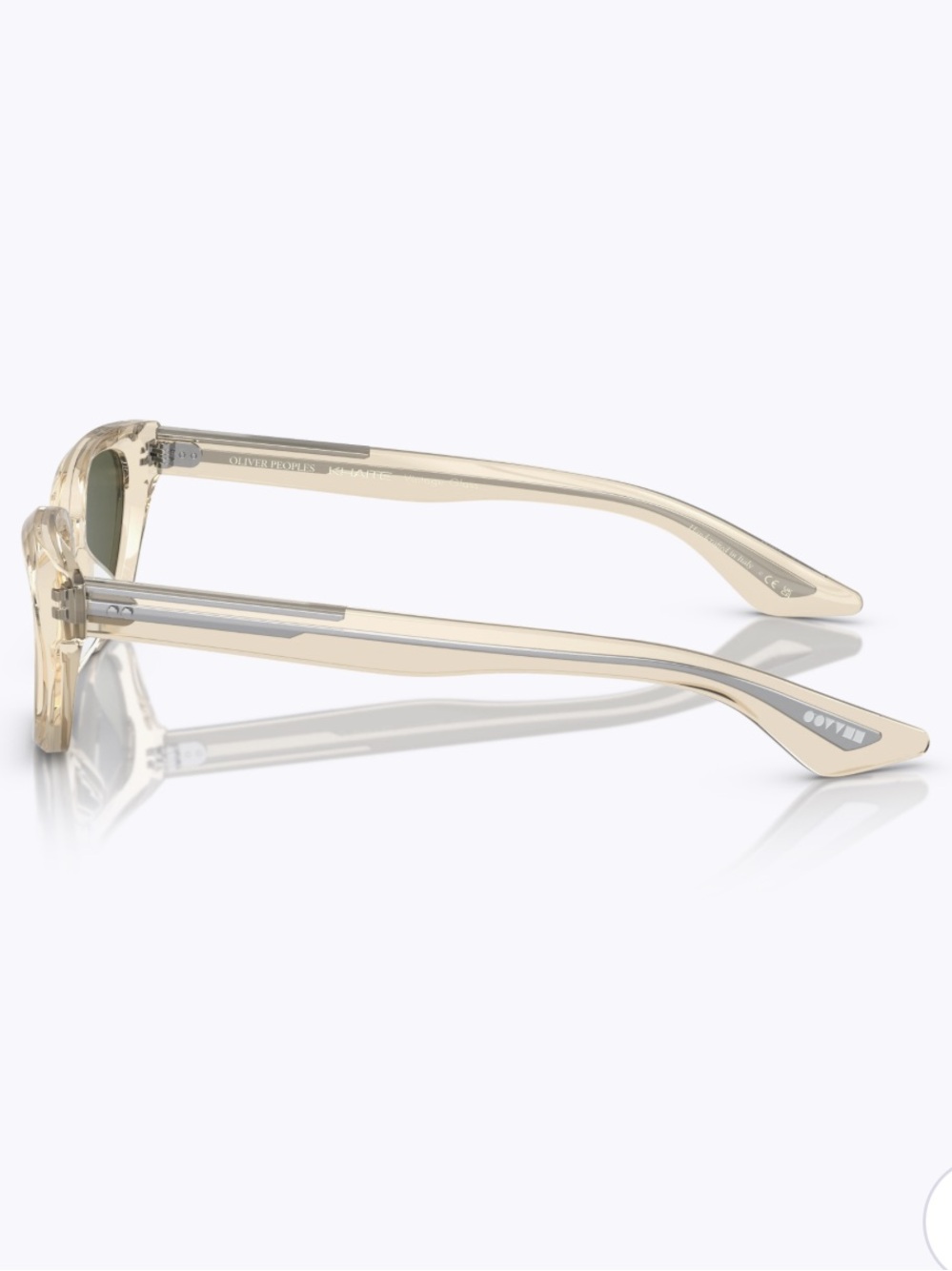 KHAITE x Oliver Peoples 1983C Sunglasses in Buff Acetate - Picture 4 of 8